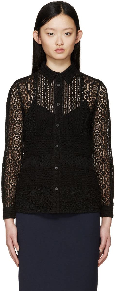 burberry black blouse|burberry blouse price.